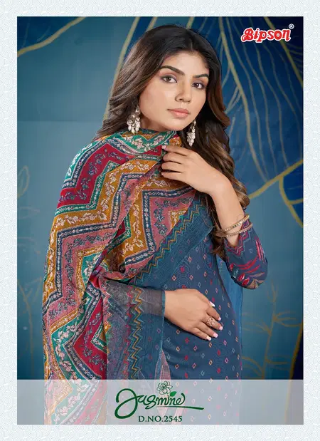 Jasmine 2545 By Bipson Printed Pure Cotton Dress Material Wholesale Market In Surat